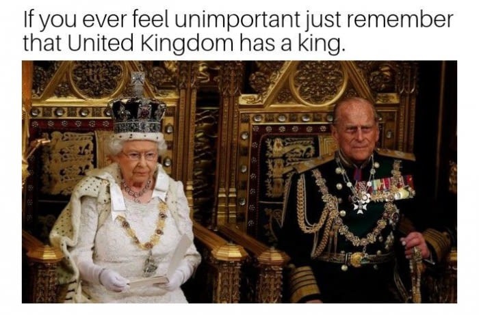 queen elizabeth poverty speech - If you ever feel unimportant just remember that United Kingdom has a king.