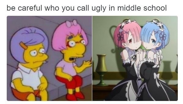 careful who you call ugly in middle school anime - be careful who you call ugly in middle school