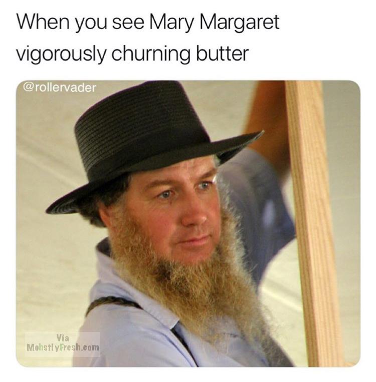 mary margaret churning butter - When you see Mary Margaret vigorously churning butter Mohstly Presh.com
