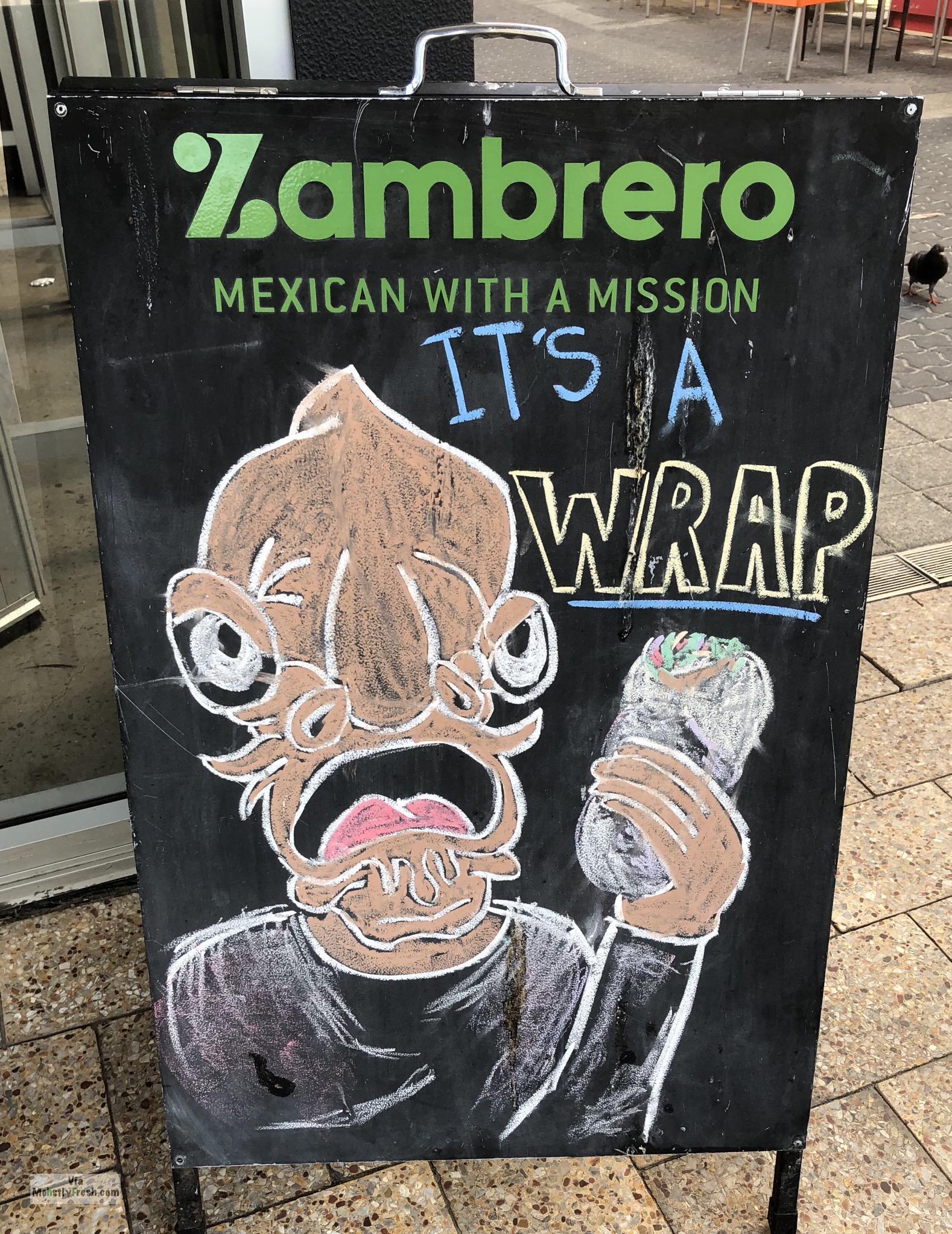 poster - Mexican With A Mission Zambrero It'S Ja Wrap
