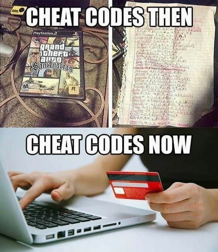 cheat codes then vs now - Ccheat Codes Then Playstation.2 dhe Tallic grand teru Sov autdoo A San Andreas . Cl' Cm We Ng Ko 30 Kr 18 2 Ok 12 , K2 wy P119 12.7.2012, 102. 7. 2 1 .9 .9 .14 18, 21 Men 22.12 Vola 1. 81,42 113,2204 , Ru, 035 09 Cheat Codes Now