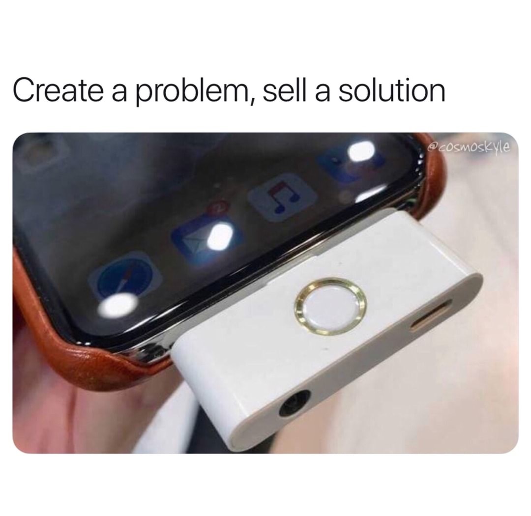 create a problem sell the solution - Create a problem, sell a solution