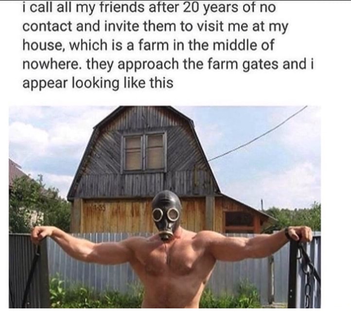smoke elite skin leak - i call all my friends after 20 years of no contact and invite them to visit me at my house, which is a farm in the middle of nowhere. they approach the farm gates and i appear looking this