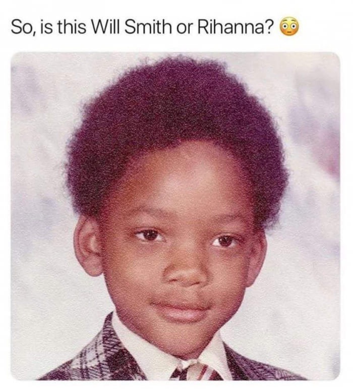 will smith childhood - So, is this Will Smith or Rihanna?