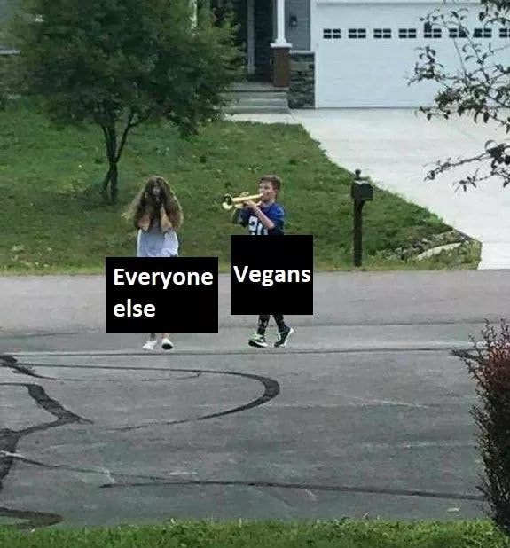 twitch prime memes - Vegans Everyone else