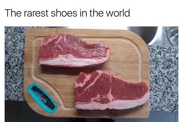 meat shoes - The rarest shoes in the world