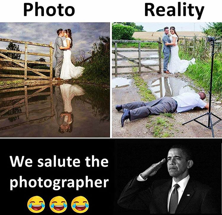 salute to photographer - Photo Reality We salute the photographer