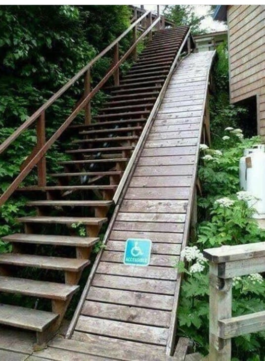 wheelchair ramp fail