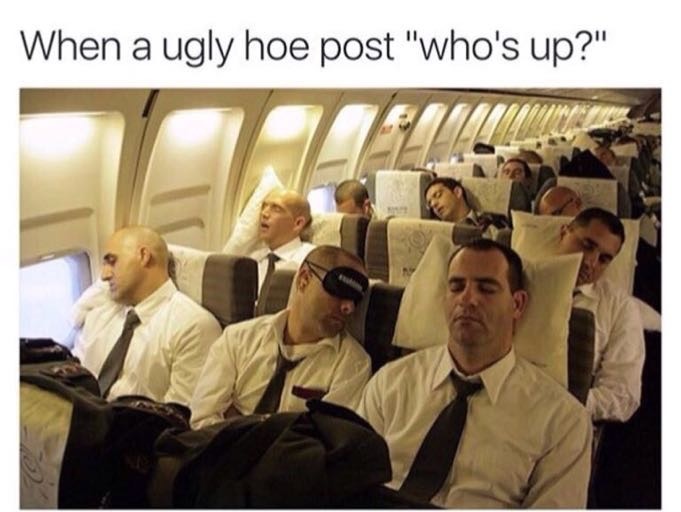 meme - 4chan depression memes - When a ugly hoe post "who's up?"