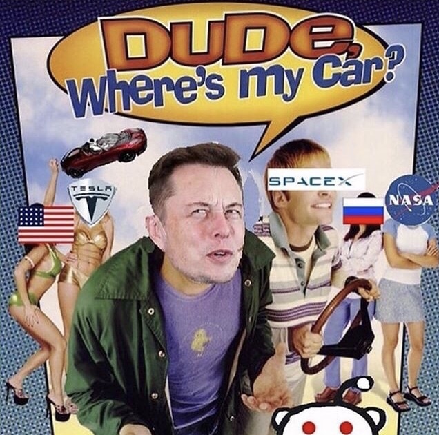 dude where's my car movie - Oude Where's my car? Spacex