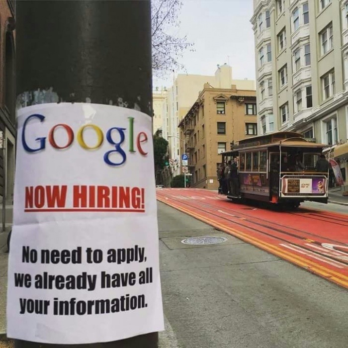 google is hiring - Google Now Hiring! No need to apply, We already have all your information.