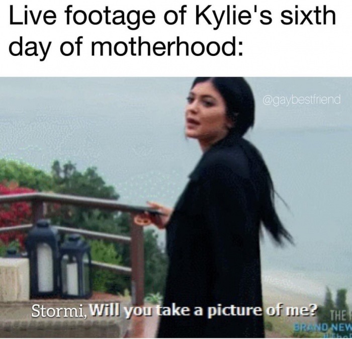 dorking advertiser - Live footage of Kylie's sixth day of motherhood Stormi, Will you take a picture of me? The Brand New
