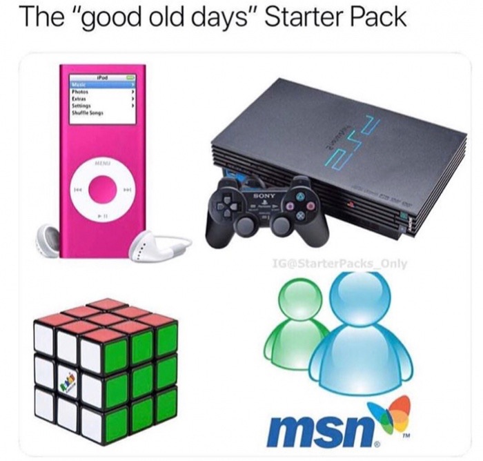 games consoles through the ages - The "good old days Starter Pack Cats Settings Logo Igo Starter Packs Only msn