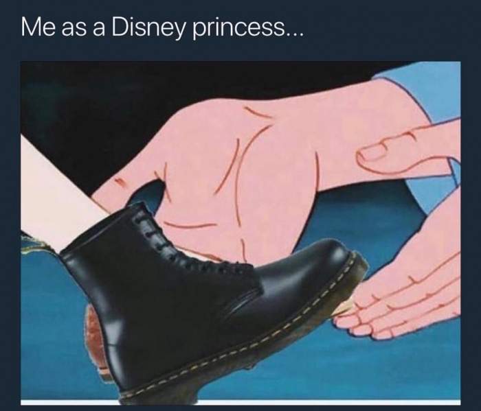 disney princess doc martens - Me as a Disney princess...