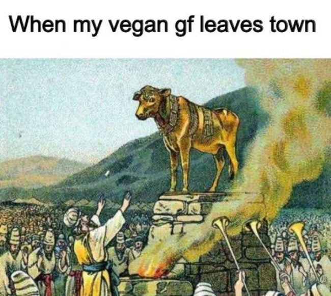 my vegan gf leaves town - When my vegan gf leaves town