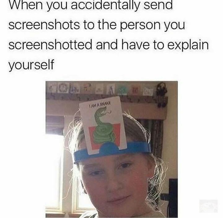 dank meme you accidentally send a screenshot - When you accidentally send screenshots to the person you screenshotted and have to explain yourself Mama Bnake