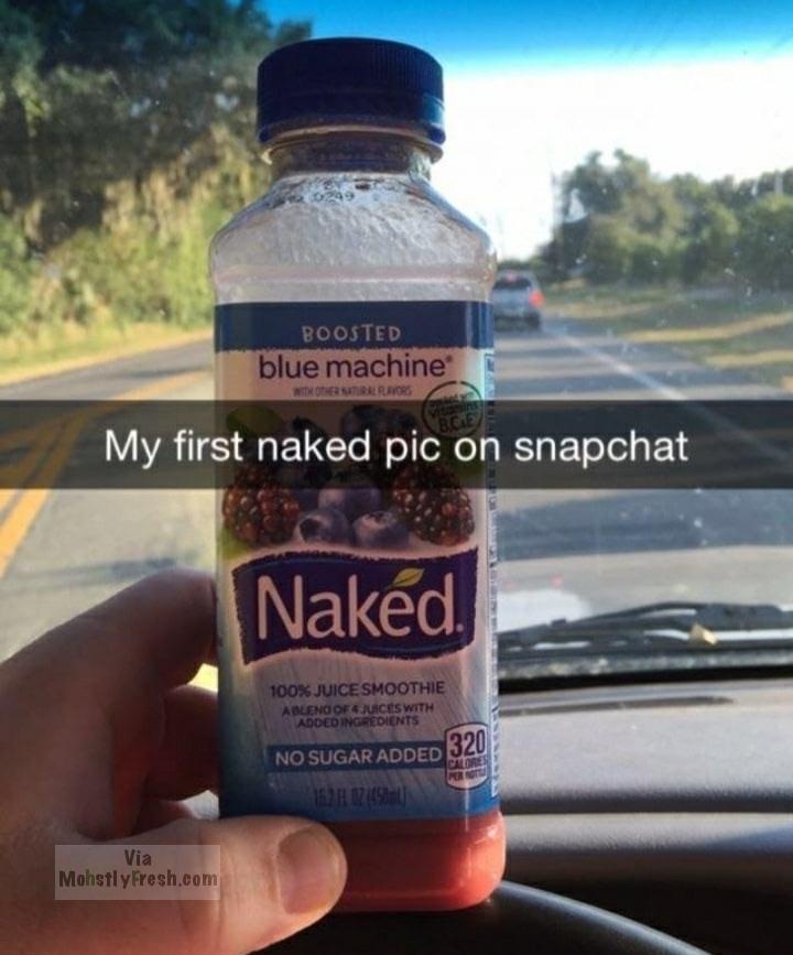 funny snapchat's - Boosted blue machine Tegutierrors Bce My first naked pic on snapchat Naked. 100% Juice Smoothie A Blend Of Juices With Added Ingredients No Sugar Added 3 15207450ml Via Mohstly Fresh.com