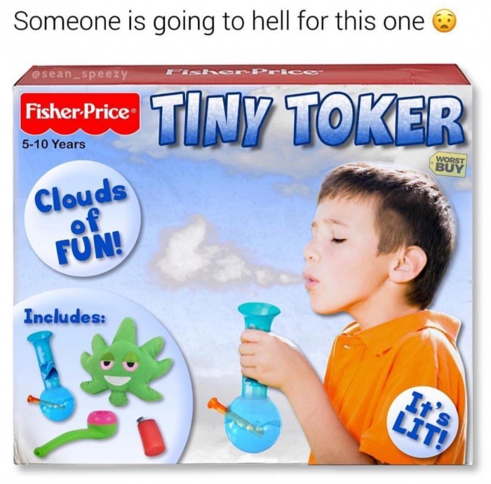 fisher price tiny toker - Someone is going to hell for this one Fisher Price Tiny Toker 510 Years Clouds Includes