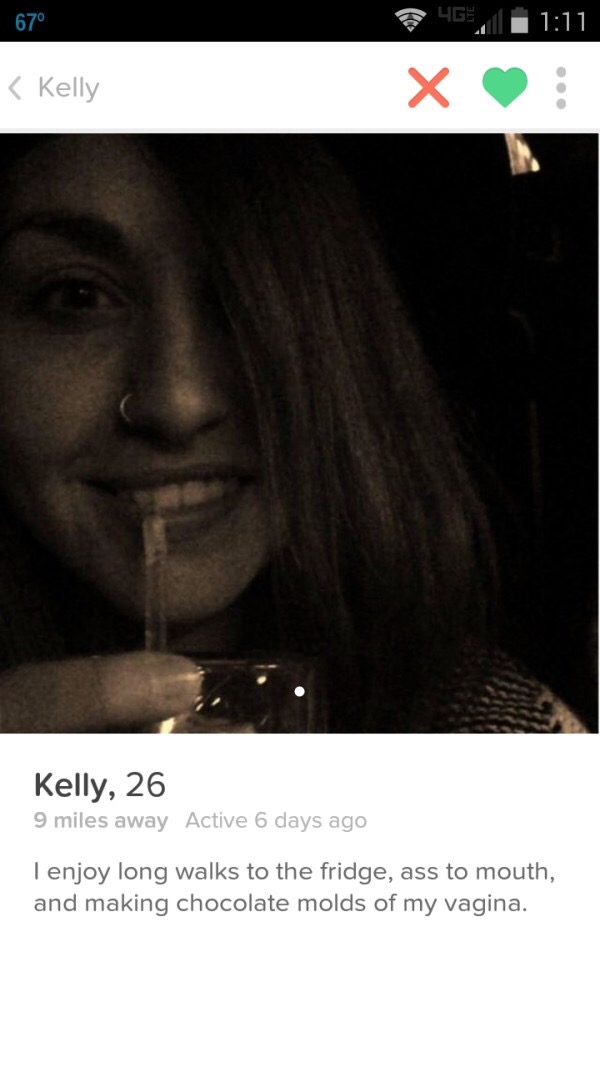 kelly tinder - 67 4 .