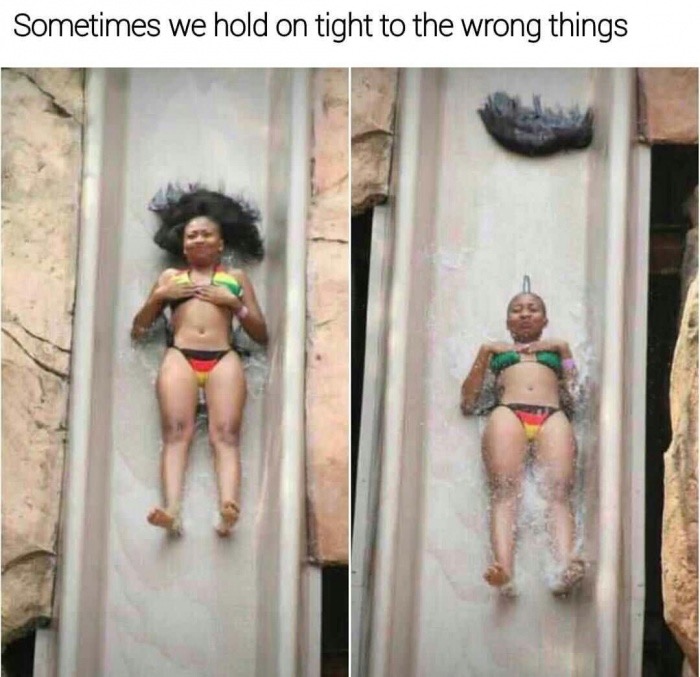 things that are tight - Sometimes we hold on tight to the wrong things