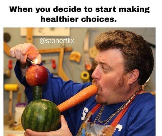 gettin learnt with ricky - When you decide to start making healthier choices.