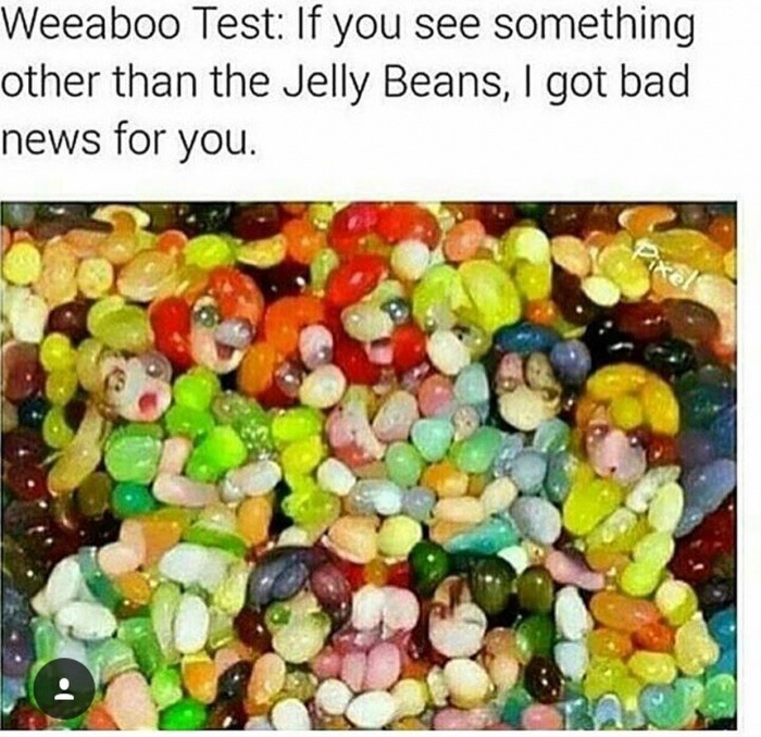 anime jelly beans - Weeaboo Test If you see something other than the Jelly Beans, I got bad news for you.