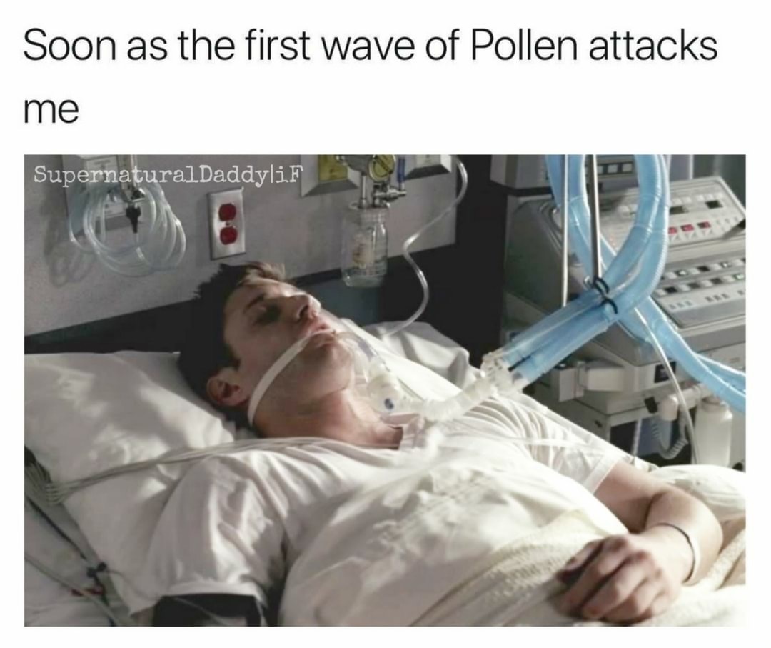 medical equipment - Soon as the first wave of Pollen attacks me SupernaturalDaddylif