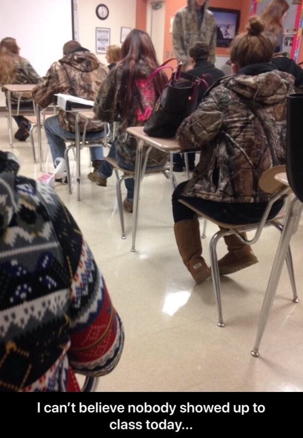 redneck high school - I can't believe nobody showed up to class today...