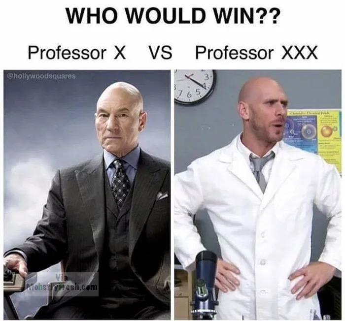 professor x meme - Who Would Win?? Professor X Vs Professor Xxx Mohs d esh.cam
