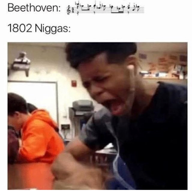 beethoven 1802 niggas - styling Beethoven $13 1802 Niggas