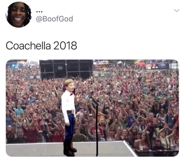 coachella 2018 meme - Coachella 2018