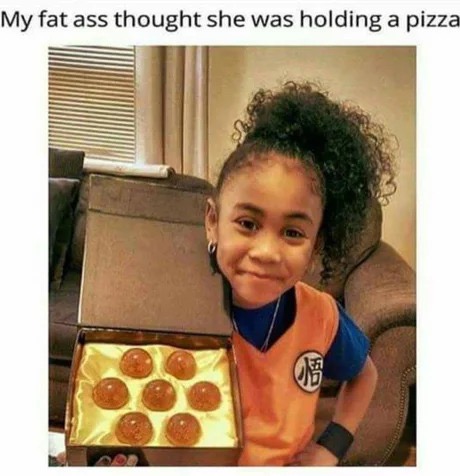 my fatass thought this was pizza - My fat ass thought she was holding a pizza