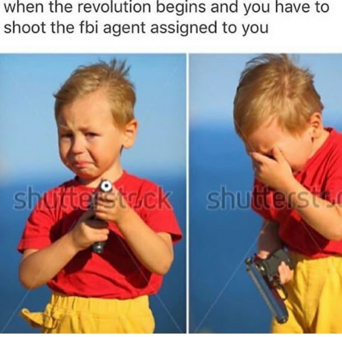 Friday TGIF meme about revolutionizing against the government