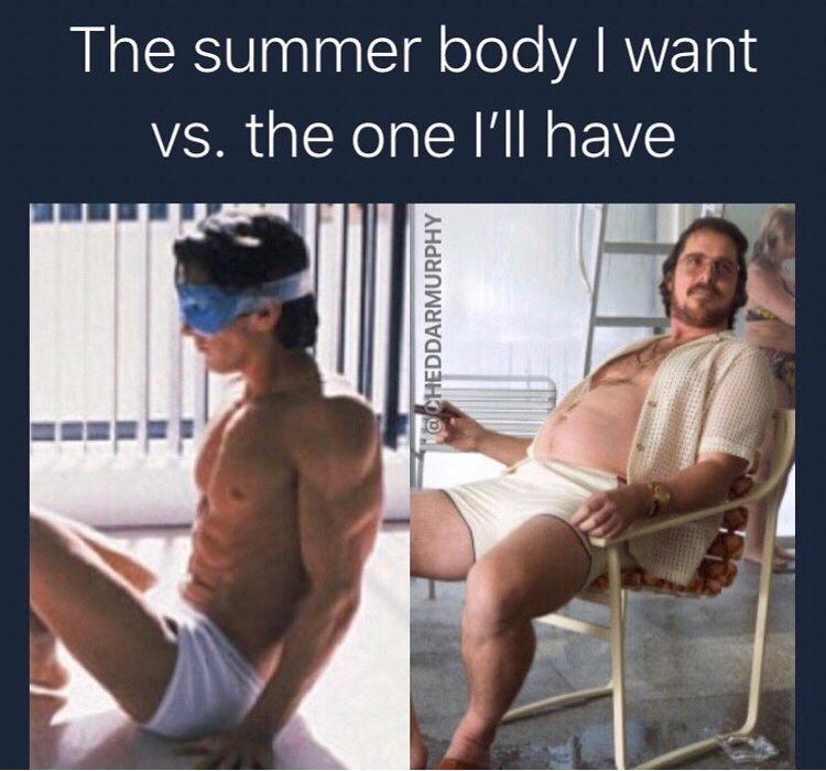 christian bale body american - The summer body I want vs. the one I'll have Cheddarmurphy