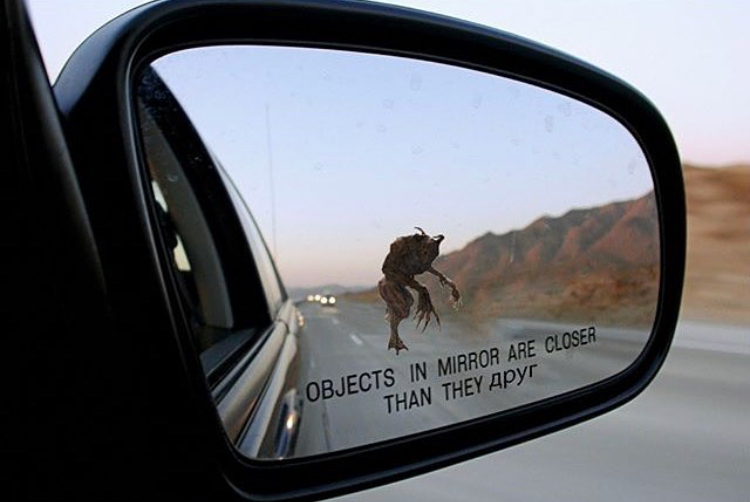 car side mirror - Objects In Mirror Are Closer Than They Apyr