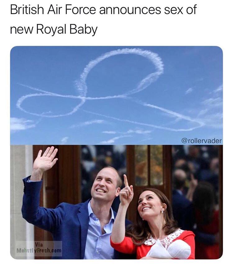 kate after have baby - British Air Force announces sex of new Royal Baby Via Mohstly Fresh.com