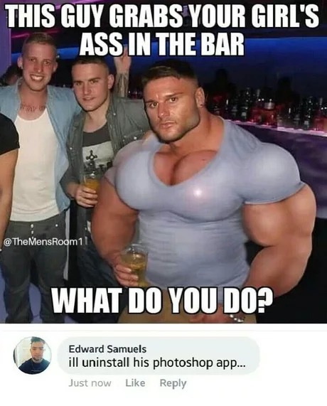 somafm - This Guy Grabs Your Girl'S Ass In The Bar @ The MensRoom1 What Do You Do? Edward Samuels ill uninstall his photoshop app... Just now