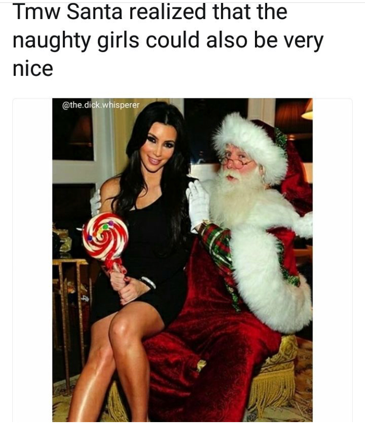 dank meme dank memes really funny - Tmw Santa realized that the naughty girls could also be very nice .dick whisperer