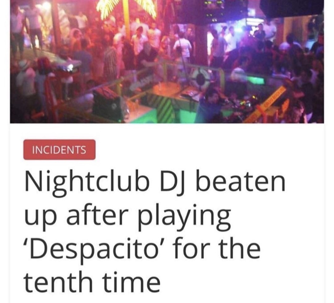 dj gets beaten up despacito - Incidents Nightclub Dj beaten up after playing Despacito' for the tenth time