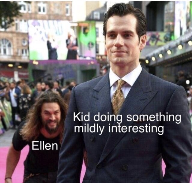 memes - Humour - Kid doing something mildly interesting Ellen