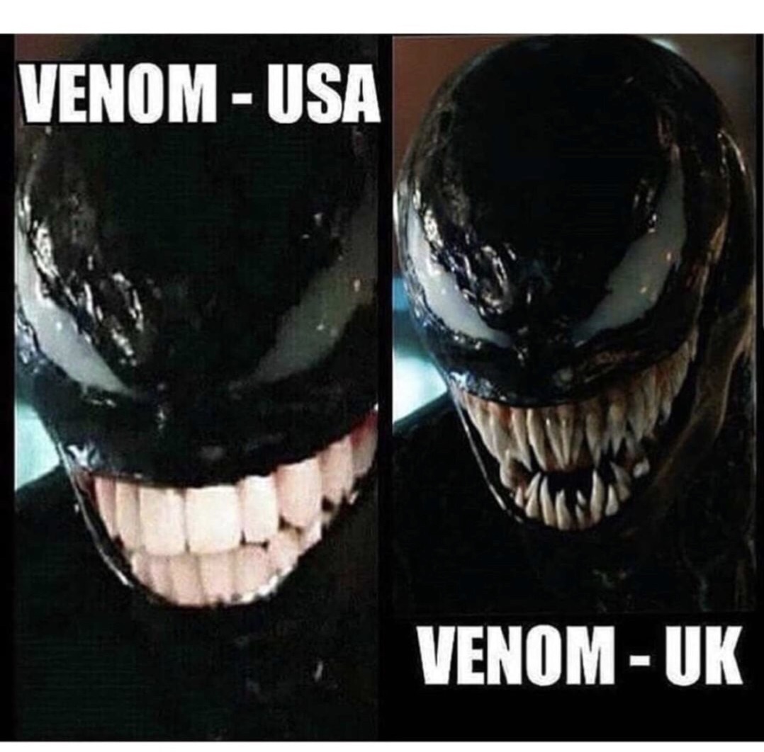 memes - venom usa - Venom Usa Venom Uk