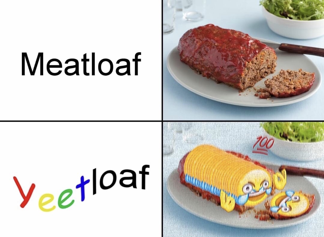 sunday meme of a meme meatloaf