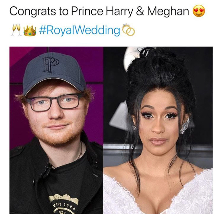 memes - ed sheeran cardi b camila cabello - Congrats to Prince Harry & Meghan 51 195