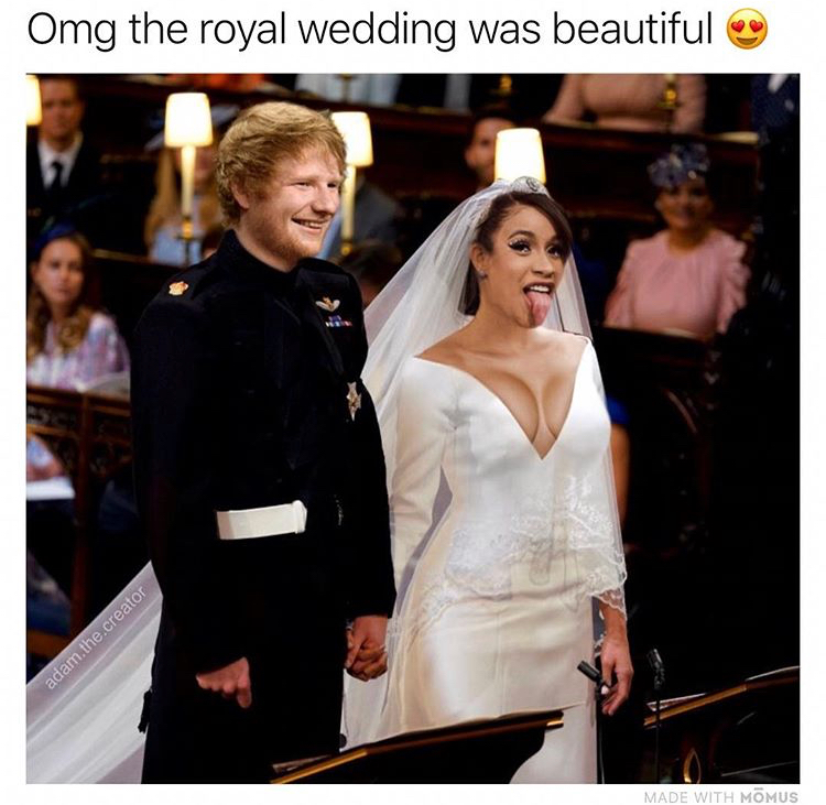 memes - funny royal wedding memes - Omg the royal wedding was beautiful adam.the.creator Made With Momus