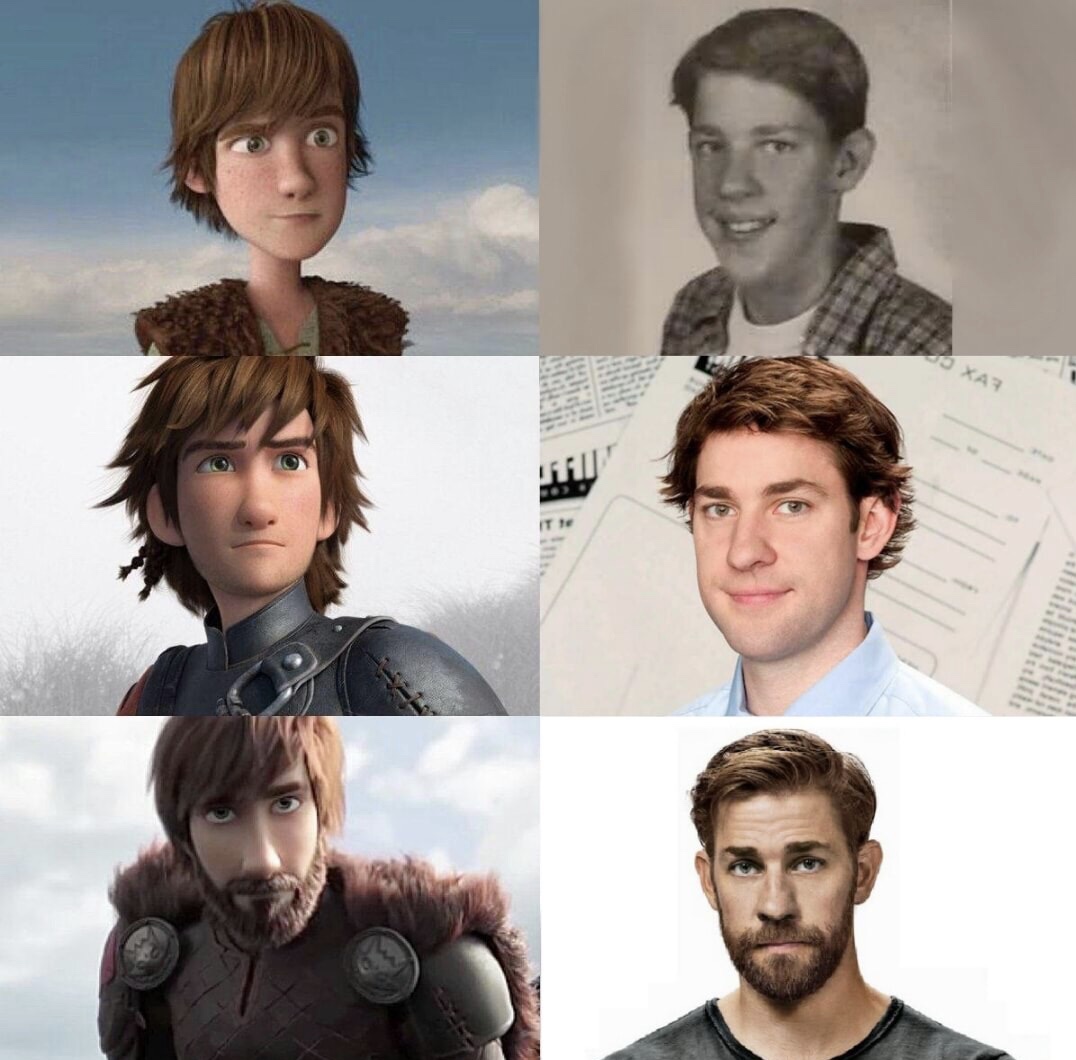 jim from the office how to train your dragon - Xa Thi