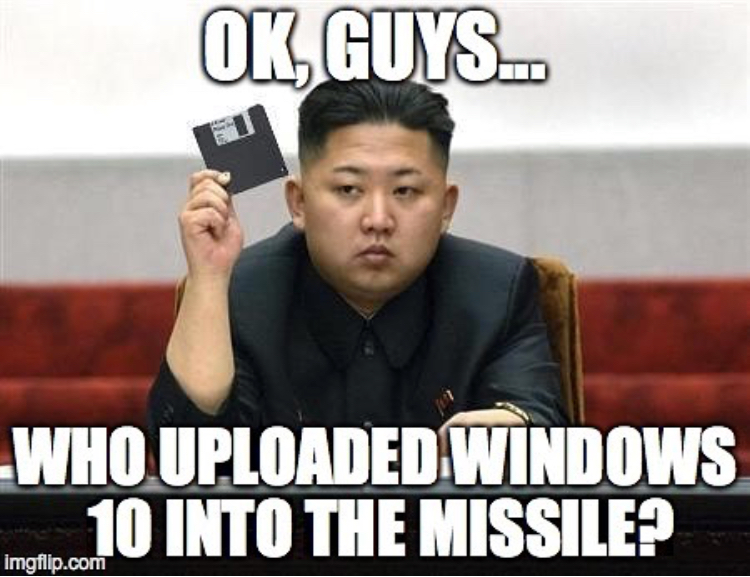 disco flexible - Ok, Guys.. Who Uploaded Windows 10 Into The Missile? imgflip.com