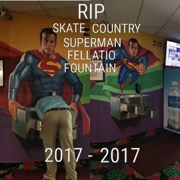 skate country superman - Rip Skate Country Superman Fellatio Fountain 2017 2017