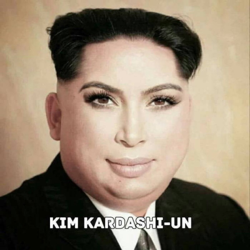 kim jong kardashian - Kim Kardashieun