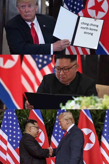 stefan karl stefansson memes - strong north korea ching chong
