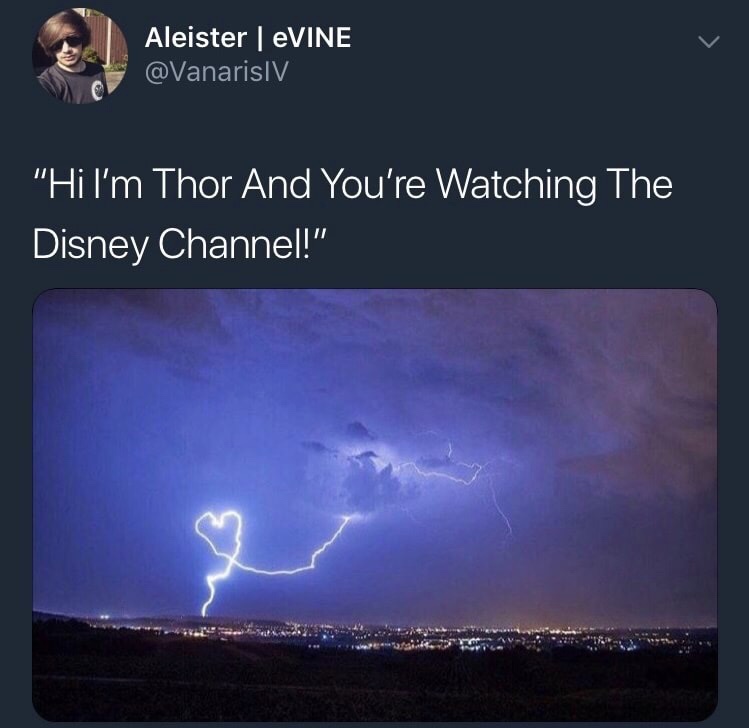 hi i m thor and you re watching disney channel - Aleister | Evine "Hi I'm Thor And You're Watching The Disney Channel!"